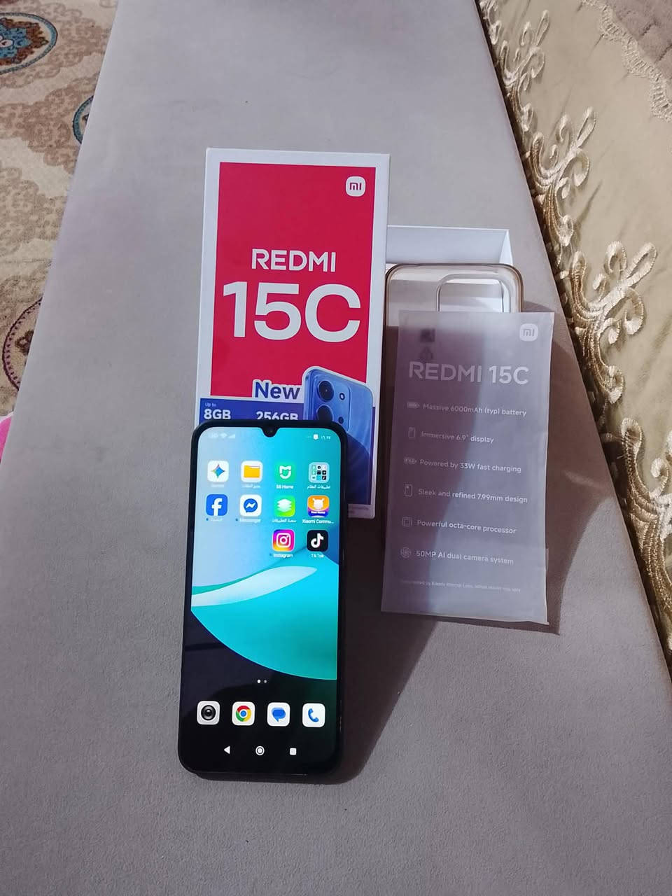 جهاز للبيع سعره مناسب مستعجل عل بيعه
ريدمي شرط الفحص اصلي ستخدام قليل ذاكره 256 شراي يراسلني مكان ناصريه مركز


**إذا كنت صاحب هذا الإعلان وتريد حذفه لأي سبب، رجاءا أرسل رسالة إلى الدعم الفني**