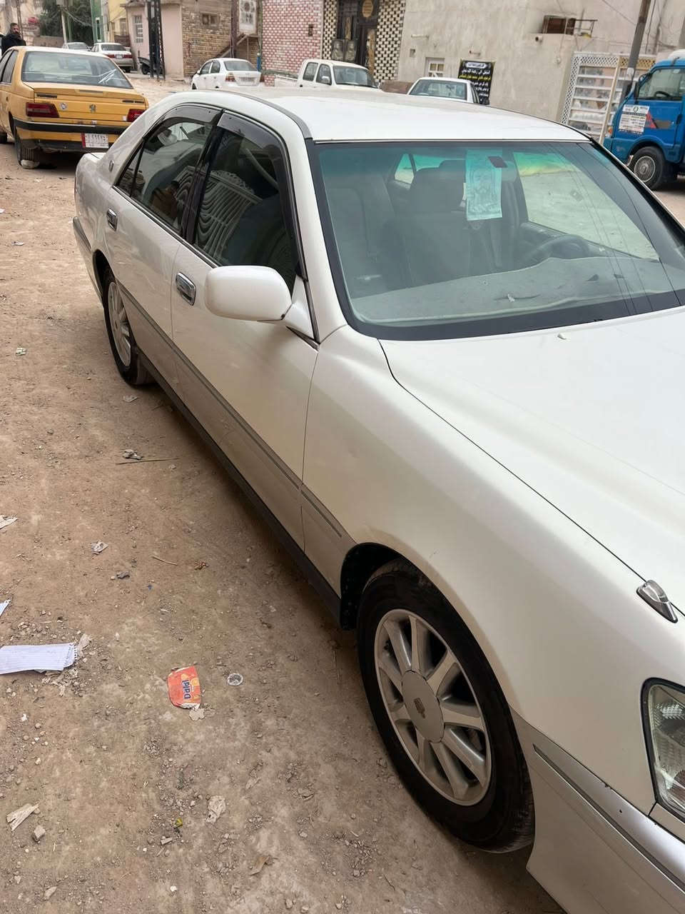 ﷽
السلام عليكم ..  كراون  ((   ملكه.  ))

للبيع ملكه. رقم كركوك نكليزي مداور ثان يوم وين ماتريد 

واصل بكل المحافظات  

موديل 2001 _اصل 

تحوير جوه نجف  وفوك نجف دشبول

مكينه. vvt3000جديده بل كارتون ستوني شاده

كير مكينه حداديه تخم تايركله جديد 

 

كفاله كص وضربه ونقل جثه لون ابيض لؤلؤي 

سياره جديده كلش وجاهزه  وما عايزه برغي 

✅  ♕  المواصفات ♕✅          :

✅2دكم 

✅  كشنات كهربائي

✅  مري شفط بلاد  

✅  كامرة خلفية 

✅  نفكيشن خرائط 

✅مثبت سرعه

✅ غرفة بيجي

✅ سييدي 6. اقراص

✅ ويل كب نجمه ابيض اصلي

✅تحكم استيرن 

✅ برده خلفيه 

✅

✅ 

✅منضومه زنون 

السعر 150 وبيه مجال 

واذ ما عجبك السعر كلشي اكو بل سوك 

وحسب النظافه 

العنوان : نجف الأشرف 

ل اتصال 📞 ‬‏ ‭ ‭0780 818 7551‬
