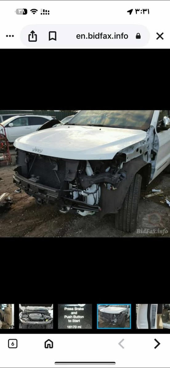 للبيع – جيب غراند شروكي Overland 2017 (رقم بغداد)
الموديل: 2017
الفئة: أوفر لاند فل مواصفات 1/1
المسافة المقطوعة: 100,000 كم فقط
المحرك: V6 سعة 3.6
الحالة: حادث سرقة – جاملغ أمامي + بابين مفتوحات + جاملغ خلفي صبغ (مذكورة ضمن المنشور)
السعر ٢٣٠ ورقة – وبيه مجال للطيبين
رقم التواصل: ***********
المواصفات:
بصمة
بانوراما
رادارات أمامية وخلفية + نقطة عمياء + تحديد مسار
جكات
كراسي كهربائية (تدفئة + تبريد + ميموري)
تشغيل عن بُعد
Navigation نظام خرائط
نظام زاوية التوجيه
نظام حالة النقل
نظام اتزان السيارة
كاميرا خلفية دوّارة 
شاشة عرض الأعطال
صندوق خلفي كهربائي
ستيرن كهربائي
ستيرن تدفئة
فول تحكم ستيرن
نظام إطفاء وتشغيل المحرك عند الوقوف AUTO START/STOP
نظام التزحلق
اوتو بارك تطلك وحده سياره 
فور ويل
أنظمة قيادة متعددة (ثلجي – رملي – طيني – صخري)
دبل كير (عادي + أوتوماتيك)
گير 8 نمر
نظام سبورت
نظام اقتصادي ECO
حساسات أمامية + خلفية360 
مرايا كهربائية (شفط) Auto
مرايا قلاب
مرايا جانبية تدفئة + حساسة للضباب تعمل تلقائياً
إشارة بالمرايا
لايت عدسة زينون (عالي + ناصي )
محرك وگير مكفولات – السيارة نظيفة جداً بمعنى الكلمة
