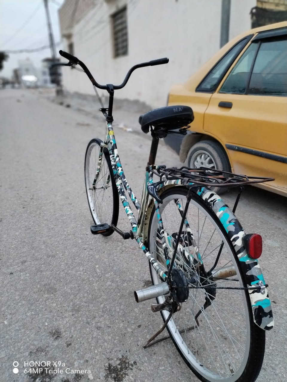 سلام عليكم
باسكل حجم 26 موديل 24 
شركة NA1
مراوس 
رقم ***********واتساب 
عنوان نجف كوفة حي ميسان
