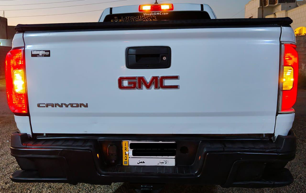 للبيع 
النوع : بيك آب GMC كانيون .

اللون : ابيض .

الموديل: 2018 

المحرك : 4سلندر حجم 2500 مكفول .

الگير: أوتو مكفول .

كفاله عامه من الضربه والحادث فقط صبغ جاملغ صفحه السكن اثر شخوط

رقم الأنبار

رقم انكليزي / بأسمي
***********
