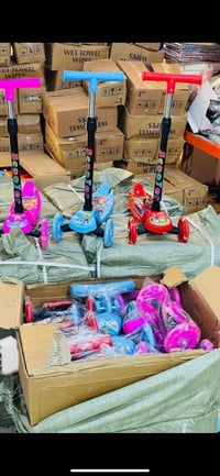 سكوتر اطفال • تاير مضيء • ٦٠ كيلو