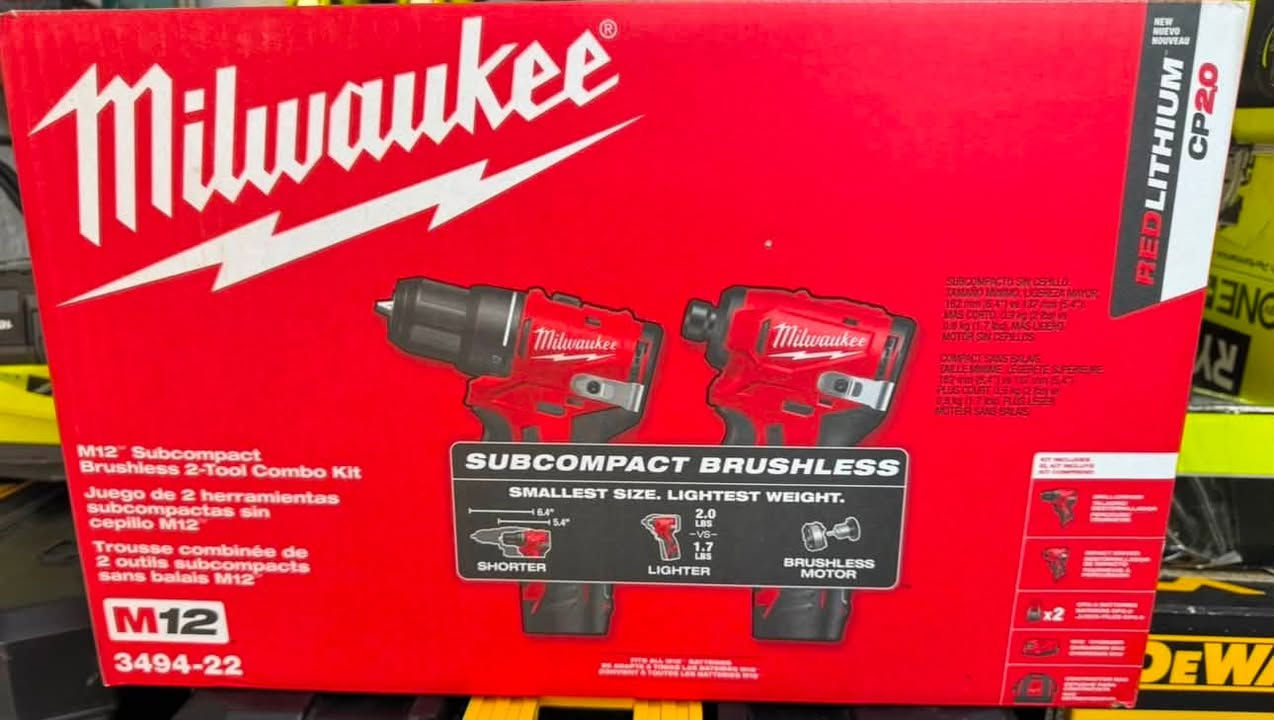 سلام عليكم
متوفر ملواكي اصلي فقط  milwaukee

توصيل متوفر 

*********** واتساب
