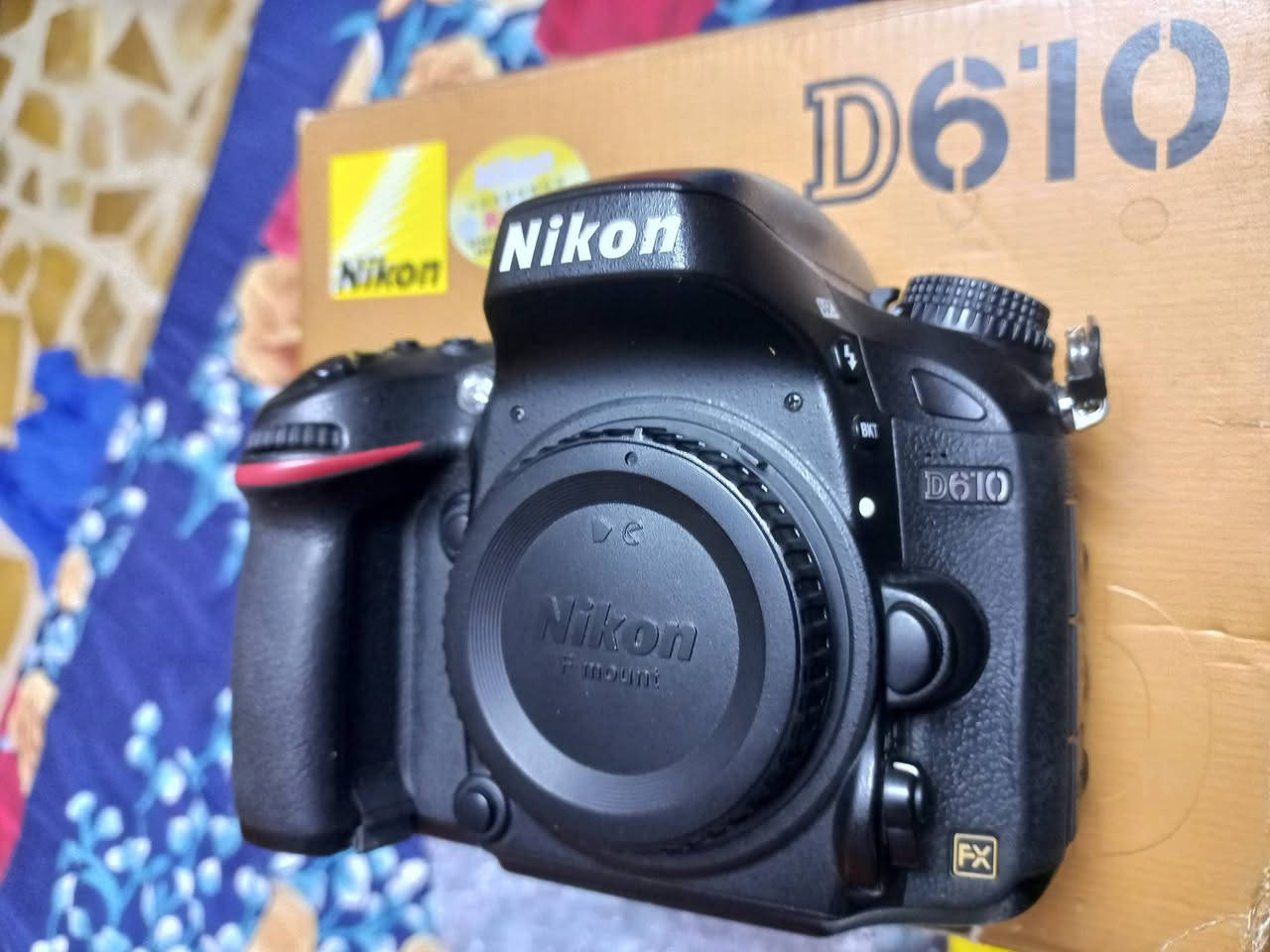 نيكون D610 /فول فريم
غراضها كامله 

نضافه /95

شاحنة

بطاريه _عدد٢

حزام

جلاتين 

فلتر عدسة

مكاني بغداد


**إذا كنت صاحب هذا الإعلان وتريد حذفه لأي سبب، رجاءا أرسل رسالة إلى الدعم الفني**