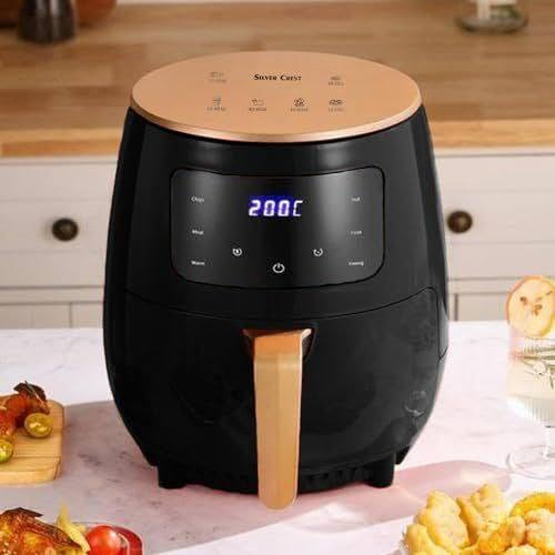 SLLVER CREST🇩🇪
Extra large Capacity Air Fryer 2400W - 6L
قلاية هوائية صحية من ماركة سيلفر كرست الألمانية سهلة الاستخدام والتنظيف حجم ٦ لتر تكفي دجاجة كاملة قلاية بدون زيت صحية ومفيدة لاهل الضغط والسكر شاشة تعمل بالمس و برامج معدة للطعام وبقدرة ٢٤٠٠ واط تتميز بتقنية الهواء السريع والتحكم في درجة الحرارة القابلة للتعديل

✅المميزات :-
💥خاصية قفل الأمان: تتوقف عند فتح الباب 
💥متوفر اللون الاسود فقط   
💥تشوي وتقلي بدون قطرة زيت 
💥تجفف فواكة 
💥قدرة ٢٤٠٠ واط 
💥 مروحة لتوزيع الحرارة
💥حجم كبير سعة ٦ لتر
💥لوحة تحكم رقمية ديجيتال سهلة اللمس
💥 تتضمن ٦ برامج طهي مختلفة
💥امكانية التحكم في الحرارة: اعلى, اسفل
💥 وخاصية تحديد درجة الحرارة والوقت درجة الحرارة بين 25 -200 درجة سيليزية تحديد الوقت 30 دقيقة 
#الاصلي المنشأ ألمانية 🇩🇪💯

🚘يوجد خدمة توصيل لجميع محافظات العراق ٤ الاف🚘


**إذا كنت صاحب هذا الإعلان وتريد حذفه لأي سبب، رجاءا أرسل رسالة إلى الدعم الفني**