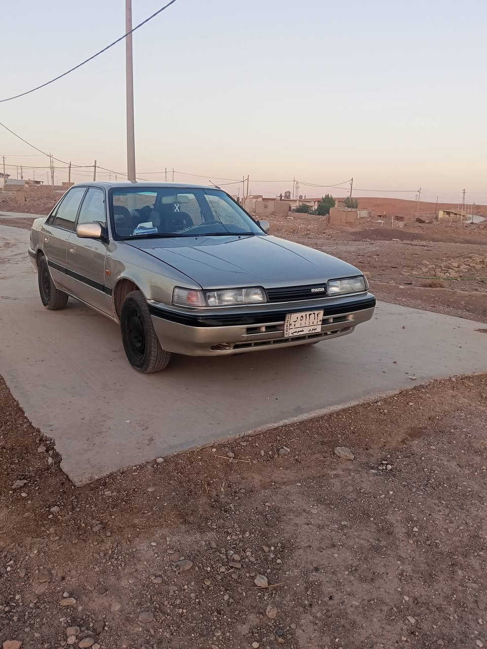 مازدا 626
موديل 1990
شرعي داخل الموصل 
سعر 38 
رقم تيلفون
***********
ول مو شراي لا اخابر
