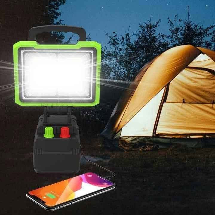 كشاف محمول يعمل بالشحن بالطاقة الشمسية ☀️أو الكهرباء 🔌
موديل GD-2305A
🔰 كشاف محمول 
🔰إضاءة عالية شديدة السطوع
🔰يمكنك التحكم بشدة الضوء  ولون الضوء 
🔰استطاعة 150 واط
🔰 مزود بلوح طاقة مدمج لشحن البطارية
🔰 بطارية تدوم طويلًا 8000 ميلي أمبير ⚡
🔰 مخرج USB لشحن الموبايل للطوارىء الدار البيضاء, المغرب


**إذا كنت صاحب هذا الإعلان وتريد حذفه لأي سبب، رجاءا أرسل رسالة إلى الدعم الفني**