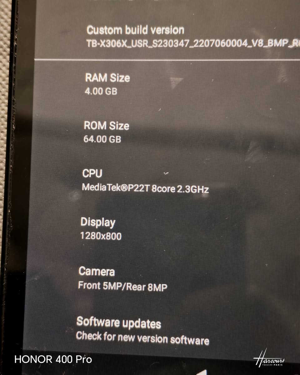 📢 للبيع: تابلت Lenovo Tab M10 📢
🔹 المعالج: MediaTek P22T ثماني النواة بسرعة 2.3GHz
🔹 الذاكرة: 4GB RAM
🔹 الخزن: 64GB ROM
🔹 الكاميرا: خلفية 8MP وأمامية 5MP
🔹 الشاشة: 10.1 إنج (1280×800)
🔹 الشاشة مبدلة أصلية وبحالة جيدة
🔹 الجهاز يعمل بصورة ممتازة ومناسب للدراسة والتصفح ومشاهدة الفيديوهات. المواصفات الظاهرة مطابقة لفئة Lenovo Tab M10 المزودة بمعالج Helio P22T وذاكرة 4/64. �
B&H Photo Video +١
💰 السعر: 145 ألف دينار (قابل للتفاوض بالمعقول)
📍 الموقع: بغداد – البنوك


**إذا كنت صاحب هذا الإعلان وتريد حذفه لأي سبب، رجاءا أرسل رسالة إلى الدعم الفني**