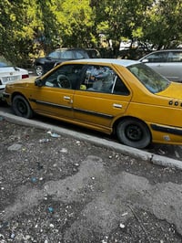 بيجو بارص مديل 2015  سياره حلوه كير جديد مكينه بيه تبخير   تبريد شغال ...