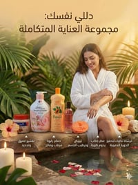 طقم عناية جسم • ترطيب عميق • توصيل العراق