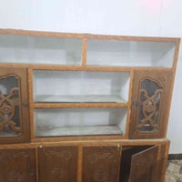 معرض • كابينة عرض • دولاب عرض • قطعتين • منفصلات • اثاث • ديكور منزلي ...