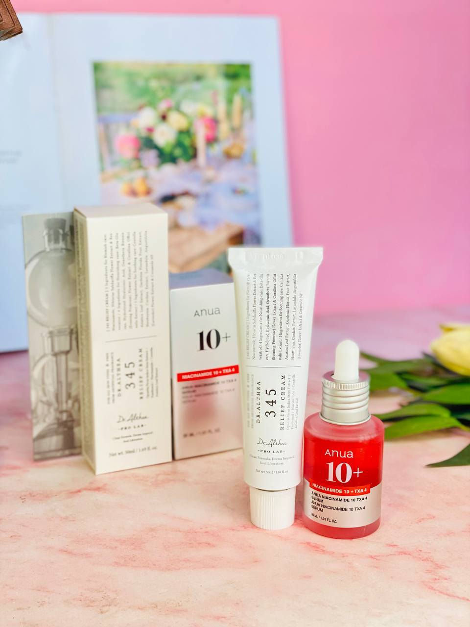 عرض الثنائي السحري لجمال البشرة ✨💯
ليش نحب نخلط كريم ٣٤٧ الثيا مع سيروم انوا النياسيناميد؟ 👩🏻‍🔬

النياسيناميد يقلل التصبغات ويهدئ الالتهاب، وكريم 347 يرطّب بعمق ويعيد ترميم البشرة بعد التقشير أو الجفاف!
يعني مع بعض = تفتيح + ترميم + تهدئة 🔁✨
مناسب لآثار الحبوب وحتى للبشرة الحساسة بعد الالتهاب ❤️
للطلب والاستفسار تواصل معنا عل خاص 
يوجد خدمه توصيل لجميع محافظات العراق 5الاف 🚕


**إذا كنت صاحب هذا الإعلان وتريد حذفه لأي سبب، رجاءا أرسل رسالة إلى الدعم الفني**