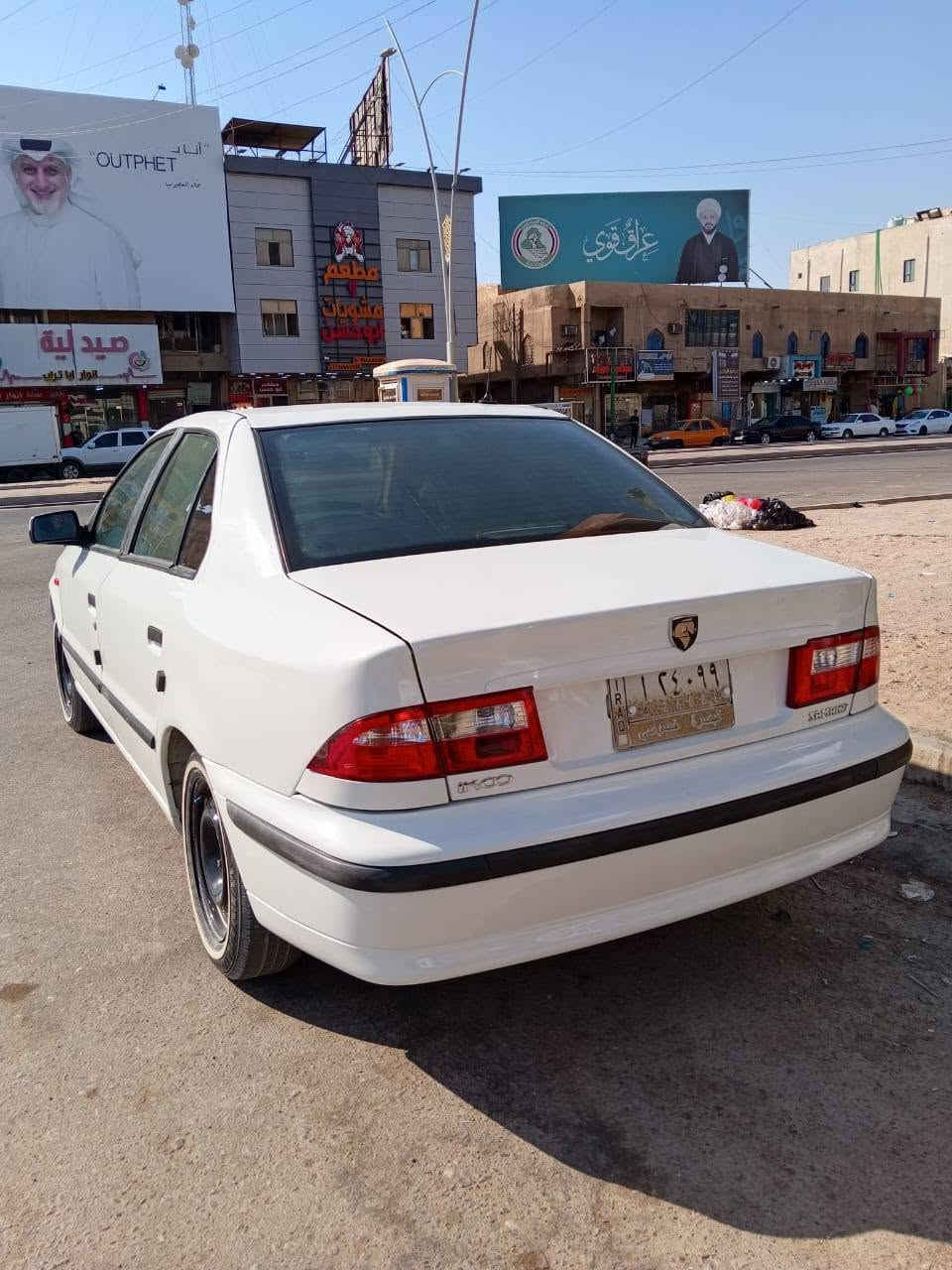السلام عليكم سمند 2012 مصبوغه جماليه  تايرات جدد تبريد شغال حداديه جديد تخم تاير الرقم بصره مكاني البصرة رقم الهاتف ***********
