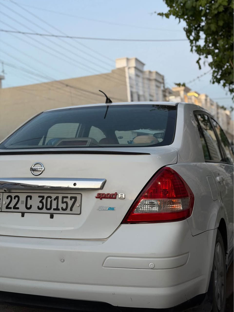 Nissan Tida 2011 

مكينه گه وره 1.8L ى 4 پستون 
بى سبوغ ته نها يه ك چاملغى لايى سايقى گوراوه
بى ژور و بى ئيرباك

مه كينه ى نه كراوه ته وه  (ته نها قه باغى سه ر مكينه يم كردوته وه) واشه ريم گوريوه به شه رتى فه حس 

ره قم و سه نوى تازه ى  له سه ره  و به ناوى خومه به شه رتى تحويل و غرامه….

سعر: 99
شوين: هه ولير
ره قه م ته له فون : *********** أربيل, العراق


**إذا كنت صاحب هذا الإعلان وتريد حذفه لأي سبب، رجاءا أرسل رسالة إلى الدعم الفني**