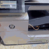 طابعة hp477  كل المواصفات مذكورة بالفديو   سعرها ٥٥٠ الف   واتس اب 075...