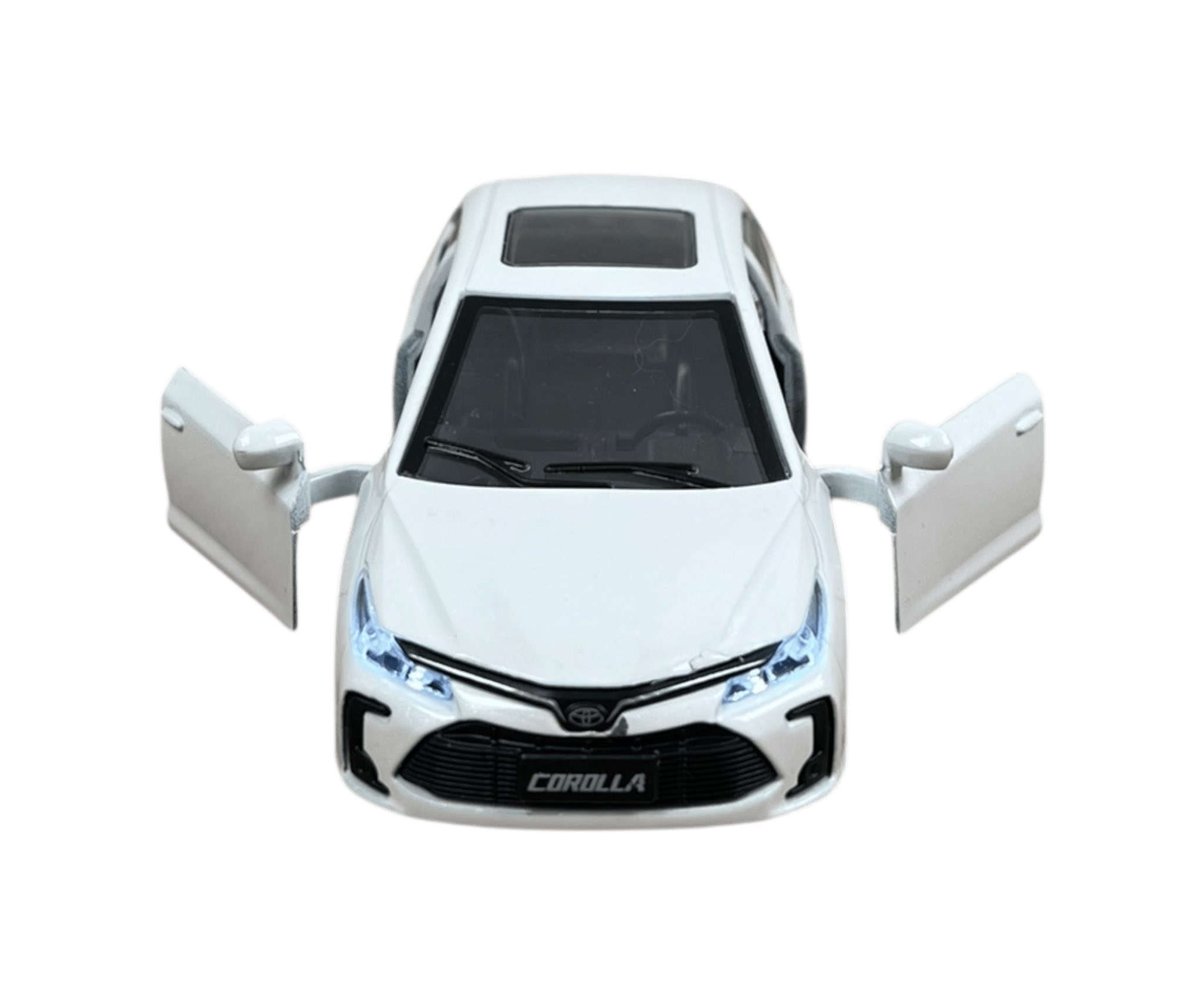 الاستخدامات
لعبة ترفيهية للأطفال ومحبي السيارات.
قطعة عرض لهواة جمع المجسمات المعدنية.
هدية مناسبة للأطفال أو عشّاق سيارات تويوتا.
ديكور أنيق للمكتب أو غرفة الأطفال.
المميزات
هيكل مصنوع منالمعدنمع تفاصيل دقيقة تعكس تصميم تويوتا كورولا الحقيقي.
مزودة بـإضاءة أماميةتعطي إحساسًا واقعيًا أثناء التشغيل.
صوت محرك سيارةعند الضغط أو التفاعل مع السيارة.
أبواب قابلة للفتح.
عجلات متحركة بسلاسة لسهولة اللعب.
تصميم متين يتحمّل الاستخدام اليومي.
الأبعاد:
الطول:12.5 سم
العرض:5 سم
الارتفاع:4.5 سم
محتويات الصندوق
سيارة كورولا مجسّمة معدنية واحدة.
بطاريات تشغيل مدمجة (إن وجدت داخل المنتج).
الملاحظات
الألوان قد تختلف حسب الدفعة (أبيض، أحمر، رمادي، أسود).
المنتج مناسب للأطفال بعمر3 سنوات فما فوق.
يُنصح بعدم تعريض السيارة للماء للحفاظ على الإضاءة والصوت.


**إذا كنت صاحب هذا الإعلان وتريد حذفه لأي سبب، رجاءا أرسل رسالة إلى الدعم الفني**
