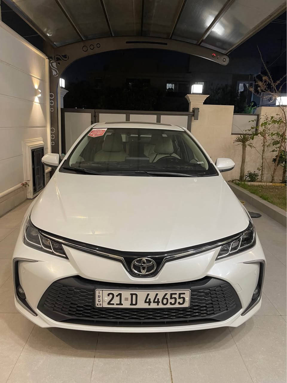 كورلا خليجي شركة ساز
موديل 2024
سيارة كلين من صفر يمنا سيارة مال بيت ما بي شي
مواصفات 
بصمة 
فتحة سقف 
شاشة CarPlay 
كيج ديجيتال 
وايرلس شحن 
شرط تحويل و غرامة 
سعر 195 و مجال 
رقم *********** كركوك, العراق
