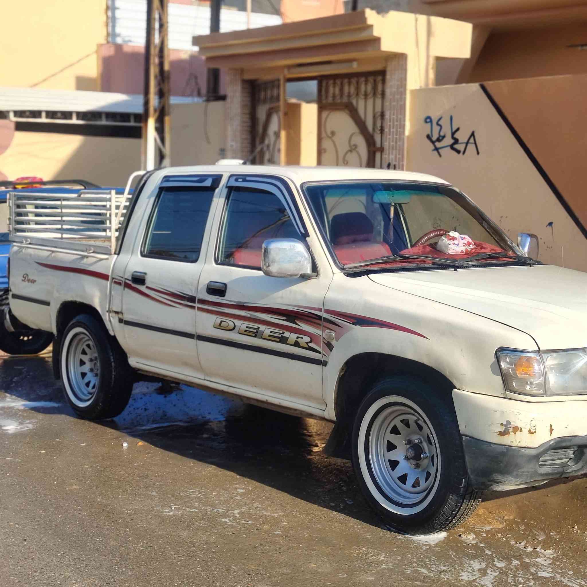 بيكم دير 2006 رقم نينوى انگليزي سنويه 29 شرط التحويل كاربون بانزين گير محرك شرط شاصي شرط طخم تايرات جديد خط ابيض شاشة كامرة قفل مركزي باتري جديد سيارة جاهزة بس عايزها دوشمة وشويا ترتيب على الطخم الگدام بيها صبغ بالداير تصليح اخياس السعر 63 بيها مجال *********** بي واتساب هم
