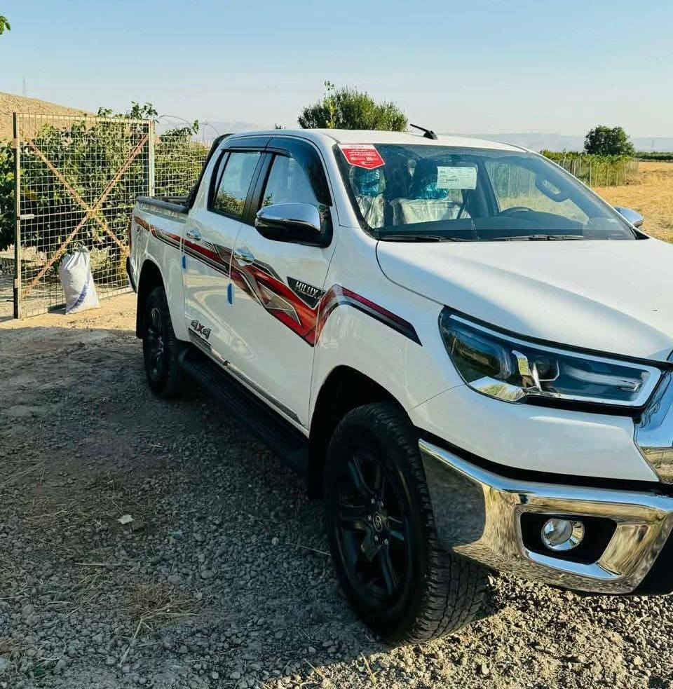 تیۆتا هایلۆکس 2025 گئڕ تۆماتیک دەبڵ ئەکسل   
سەیارەکە ساغە نوکە دەرزی پێوە نیە 
خۆم بە سفری لەشەریکە هێناو مە  
کامل مەسرەف بۆ کراوە
 تەنها11هەزار رۆشتوە دووساڵ گرەنتی و هەیە
و سێرڤسی بەخۆرایە 
کامل جوانکاری بۆکرا

سـعـر : لە کۆمێنت داوابکە ڕاستەوخۆ بۆت دێت 📥 

گێر و مەکیەنەی بەشەرت 
هیچ کێشەیەکی تێدا نییە 

ژمارەی خاوەنەکەی 
***********
