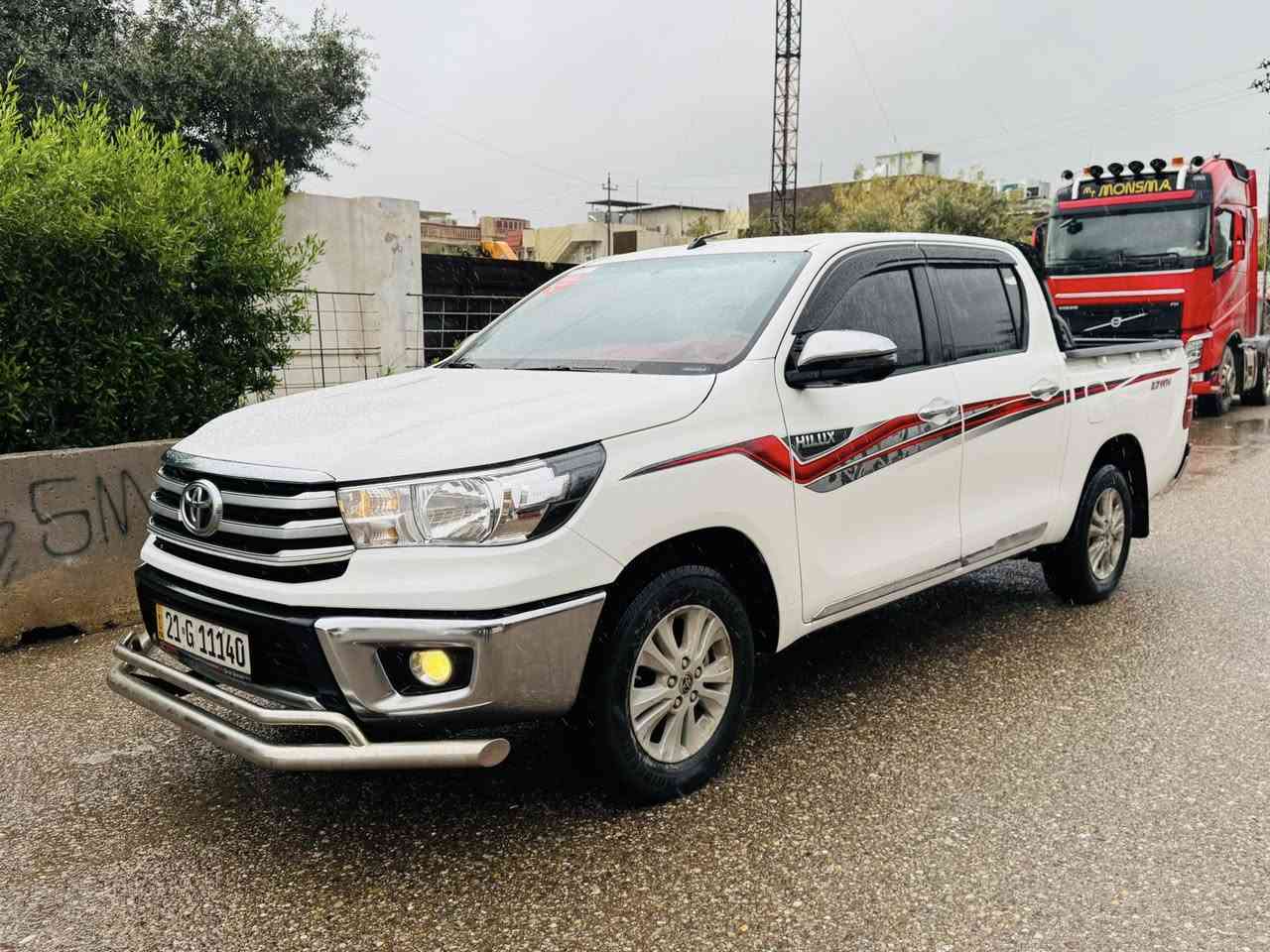 هايلوكس 2025 
كير اوتوماتيك
ماشيه 22 الف 
بعده بضمان شركه 
فول مواصفات 
بنيد جك 
مكفوله بدون صبغ 
كتبا تضليل جام 
السعر// 290 
مكان السياره كركوك
***********
