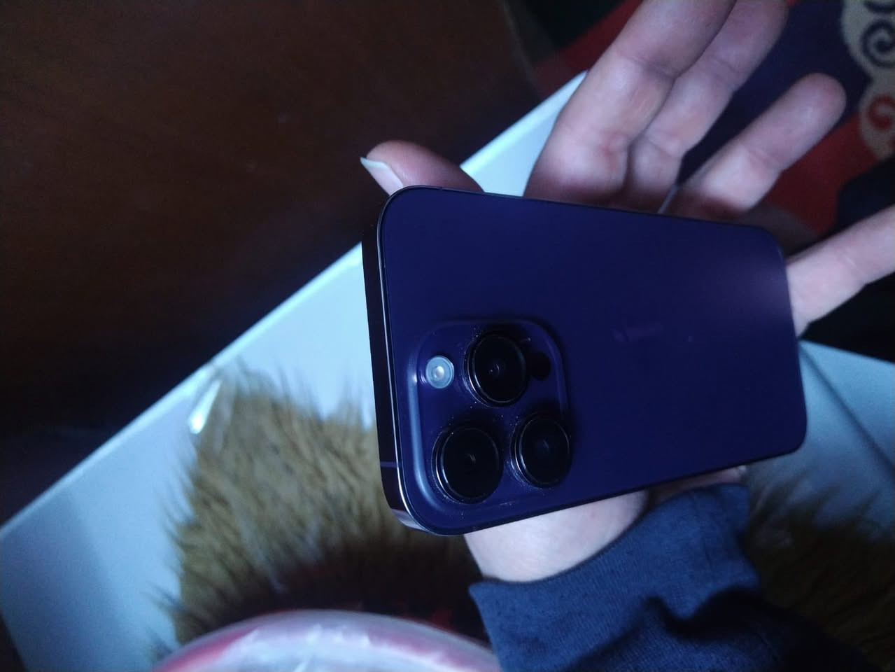 ايفون 14 برو للبيع نضيف كلش السعر 650 الف ***********
