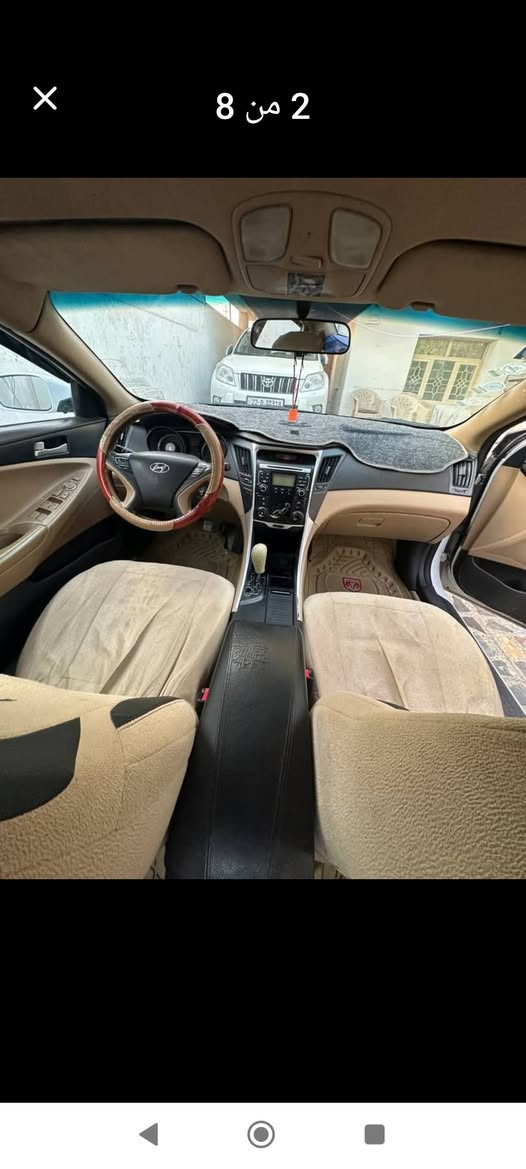 سوناته 2011 معلايه سنة 2012 وراد خليجي 
تحكم ستيرن  تو كير 
المكينه مفتوحه وغراضها وكاله 
سيارة سوناته  مشروع وطني شرط يوم ثاني تحويل 
سيارة جاهزه تبريد حداديه مكينه وسيارة استخدام شخصي نضيفه 
سعر 85  
البصرة - ابو الخصيب  
*********** البصرة, العراق
