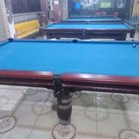 وصول وجبة بلياردات مستعملة للبيع بسعر مناسب مع كل بليارد تجهيز جديد  ق...