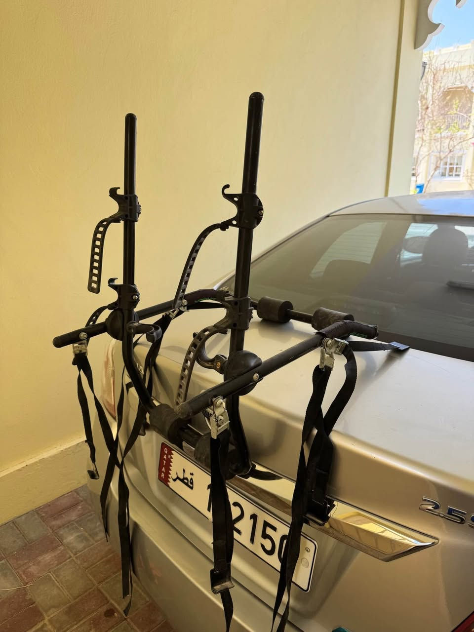Bicycle carrying stand almost new, only few time used located in Ghrafa
Contact 31581218 الريان, قطر


**إذا كنت صاحب هذا الإعلان وتريد حذفه لأي سبب، رجاءا أرسل رسالة إلى الدعم الفني**
