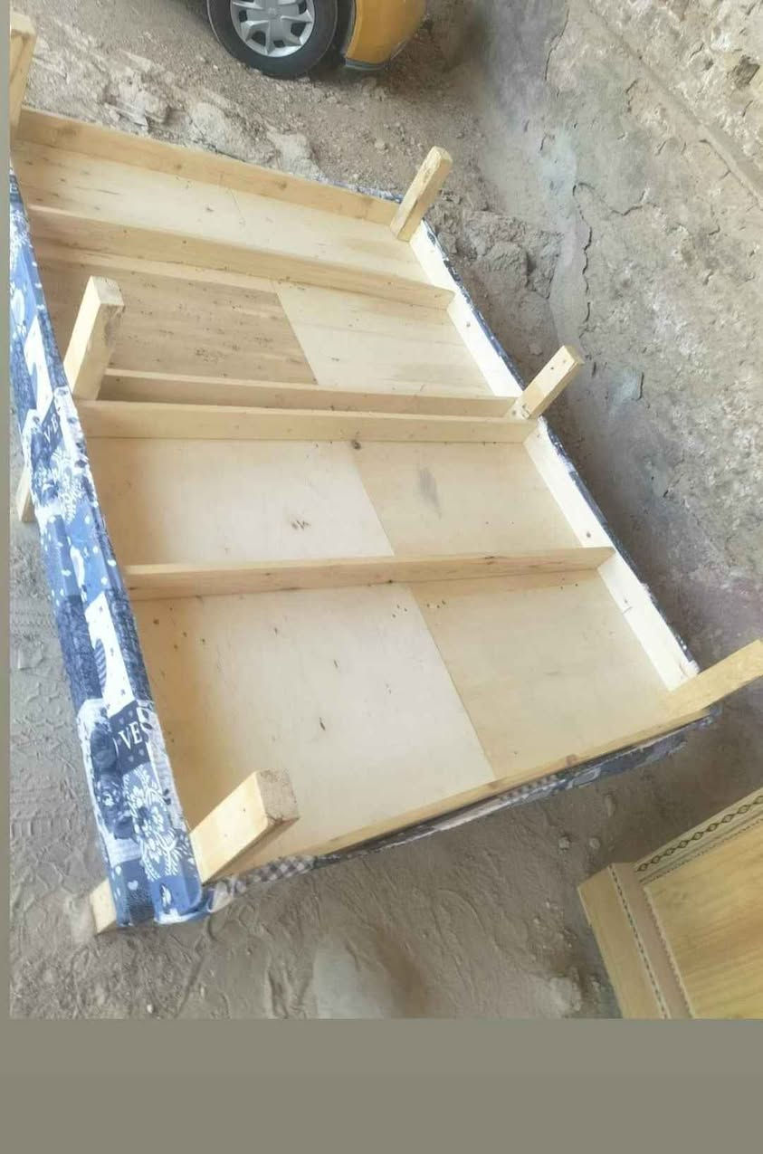 جرابي نفر دوشمه تسكام جديد
نجاره عراقي درجه اولى شرط الفحص تفصال عراقي درجه اولى
عرض 90 وطول مترين تخته تتحمل الوزن 400 وأكثر ست ارجل بلتخته اربع جسور خشب بلوك ابيض ٢٠ مليم ووفوكه طبقه معاكس تحمي الخشب
وسعره بلاش والله ب60 بس شرط ضمان سنتين حلة, بابل


**إذا كنت صاحب هذا الإعلان وتريد حذفه لأي سبب، رجاءا أرسل رسالة إلى الدعم الفني**