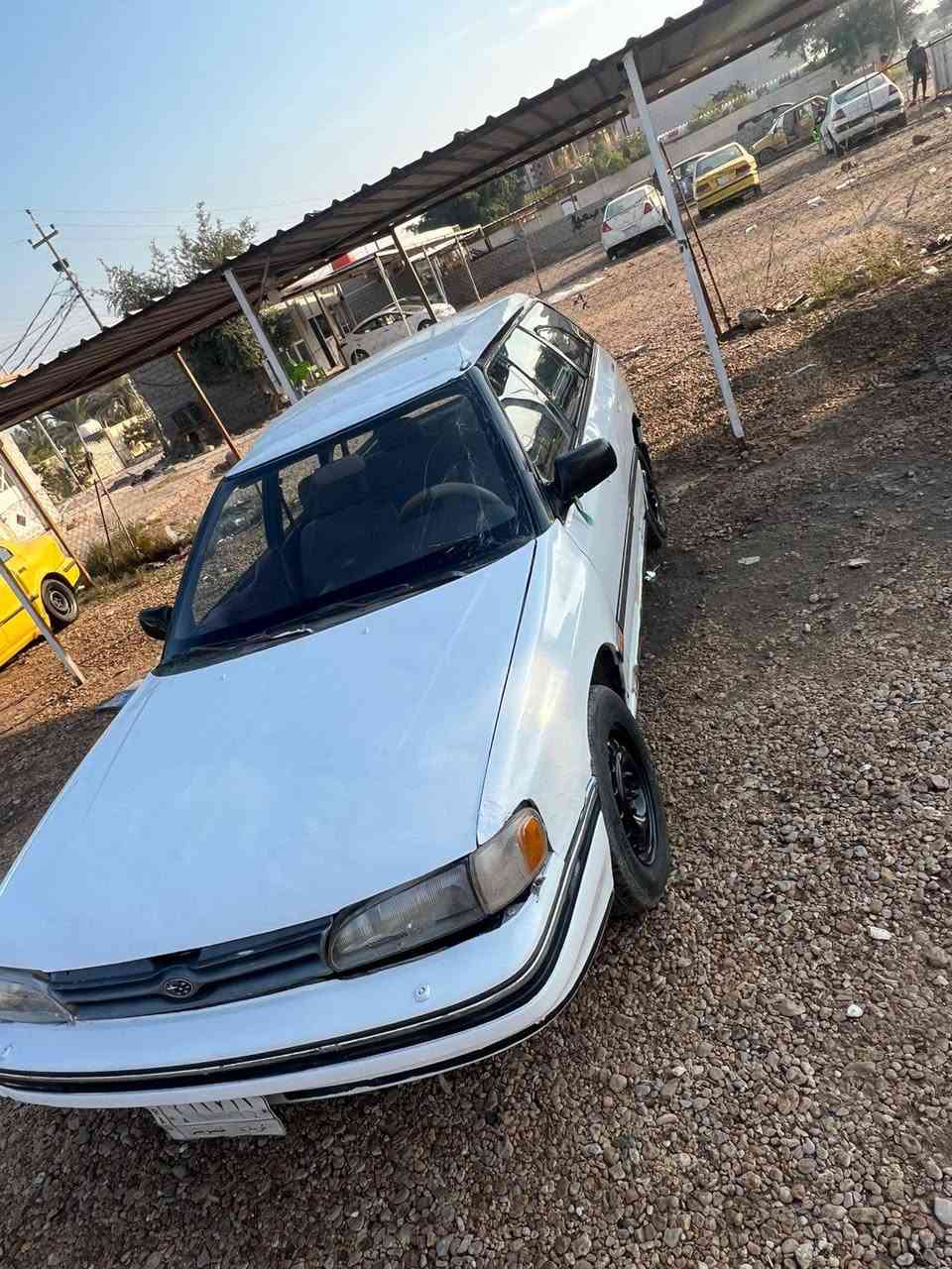 السلام عليكم  للبيع او مراوس حسب قناعه سوبارو  ياباني موديل 1991  محرك كير وحداديه مكفولات كهربائيات كله شغاله  شرط تحويل راعيه بلمحاويل يمي    السعر 23وبيه مجال .مكاني بابل محاويل ***********
