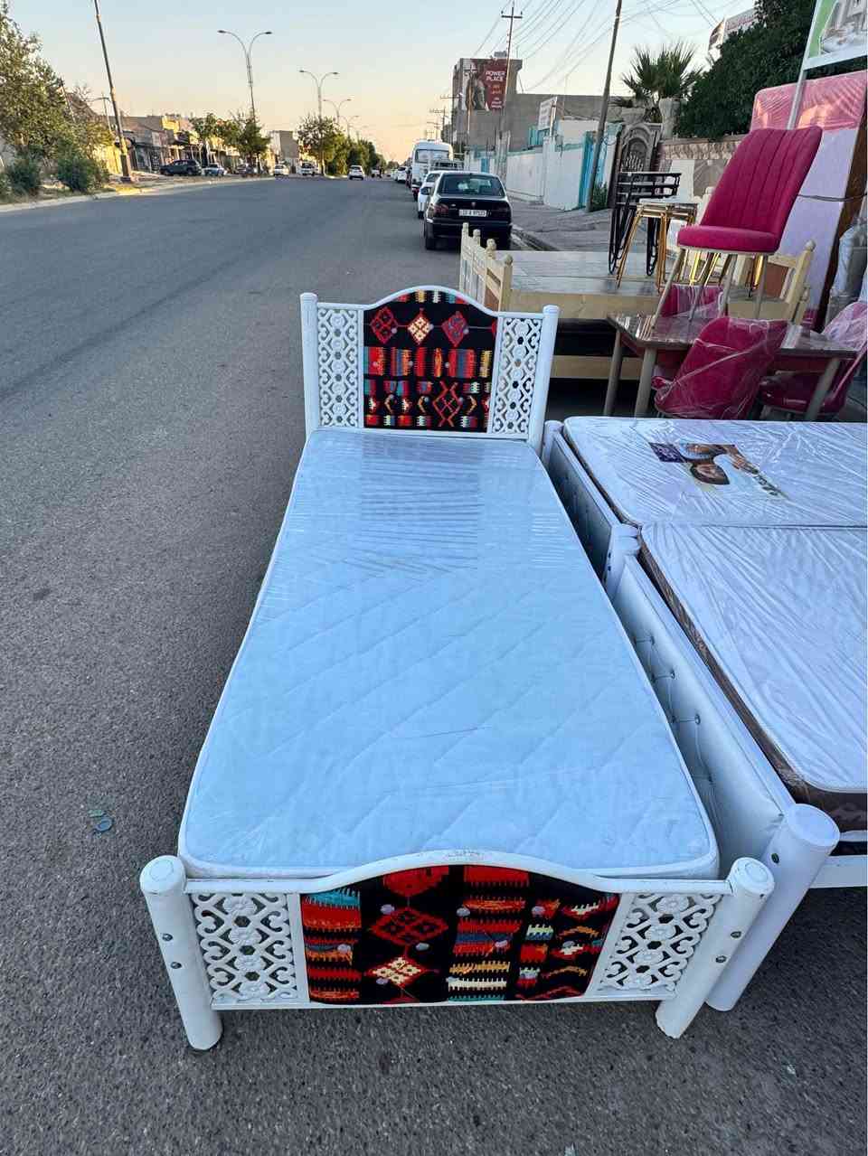 وصول واجب جديد من سرير حديد حجم كبير و حجم صغير بجميع الوان مختلف و موديلت مختلف
 
مع تفليش اسعاره تحطيم اسعاره 
رقم موبايل ***********
عنوان سيدين حي النصر مقابيل مركز عروبه معرض حمدي اللاثاث 
يتوفر توصيل الى جميع مناطق كركوك كركوك, العراق
