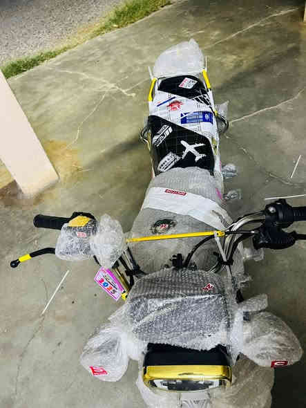 السلام عليكم موطور جديد للبيع موديل 2024 الون اسود بعدو عله وضع الشركه مستخدم شي قليل السعر 725 او بيه مجال الاستفسار اتصل *********** ملاحضه يرهم امروس حسب القناعه المكان ناحية الزاب
