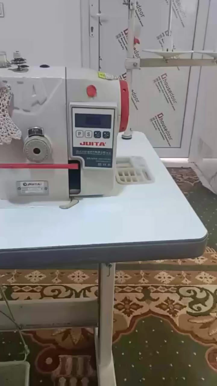 مكينه خياطه صناعي فول كاتم مع اوفر ***********
