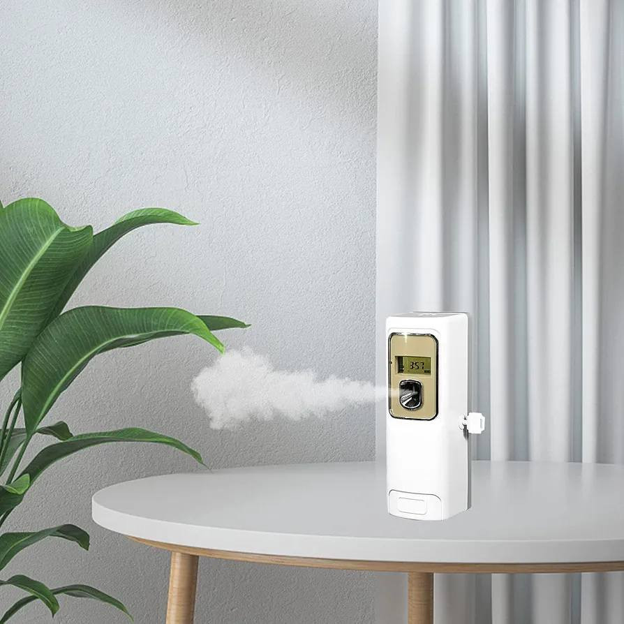 موزع معطر جو اوتوماتيكي قابل للبرمجة يثبت على الحائط مع شاشة LCD لغرفة النوم والحمام والفندق والمكتب،لون ابيض
السعر 10
يوجد توصيل لكل العراق 3 فقط 🫶🏻


**إذا كنت صاحب هذا الإعلان وتريد حذفه لأي سبب، رجاءا أرسل رسالة إلى الدعم الفني**