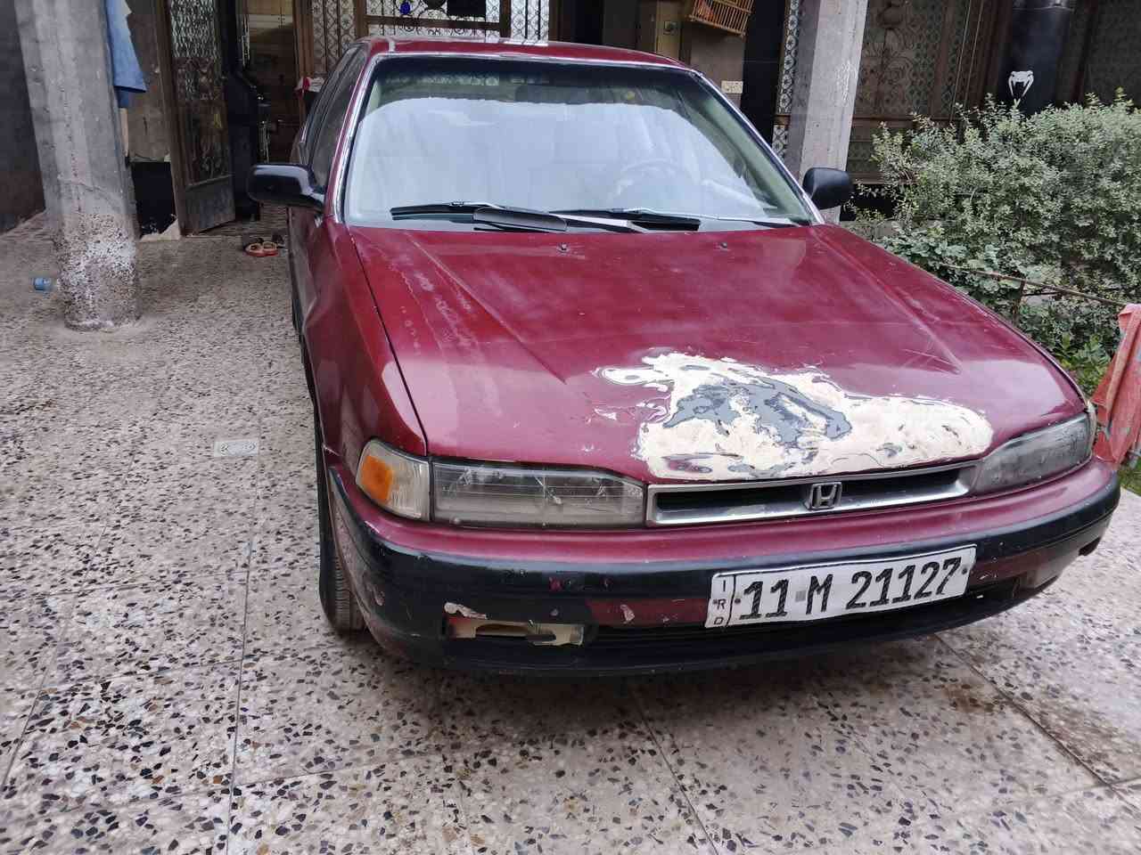 السلام عليكم هوندا اكود موديل 90 جير عادي محرك جديد وخم تاير تبريد شغال نقص غازه حداديه 80% السياره السعر 30 وبيها مجال العنوان الدوره ***********
