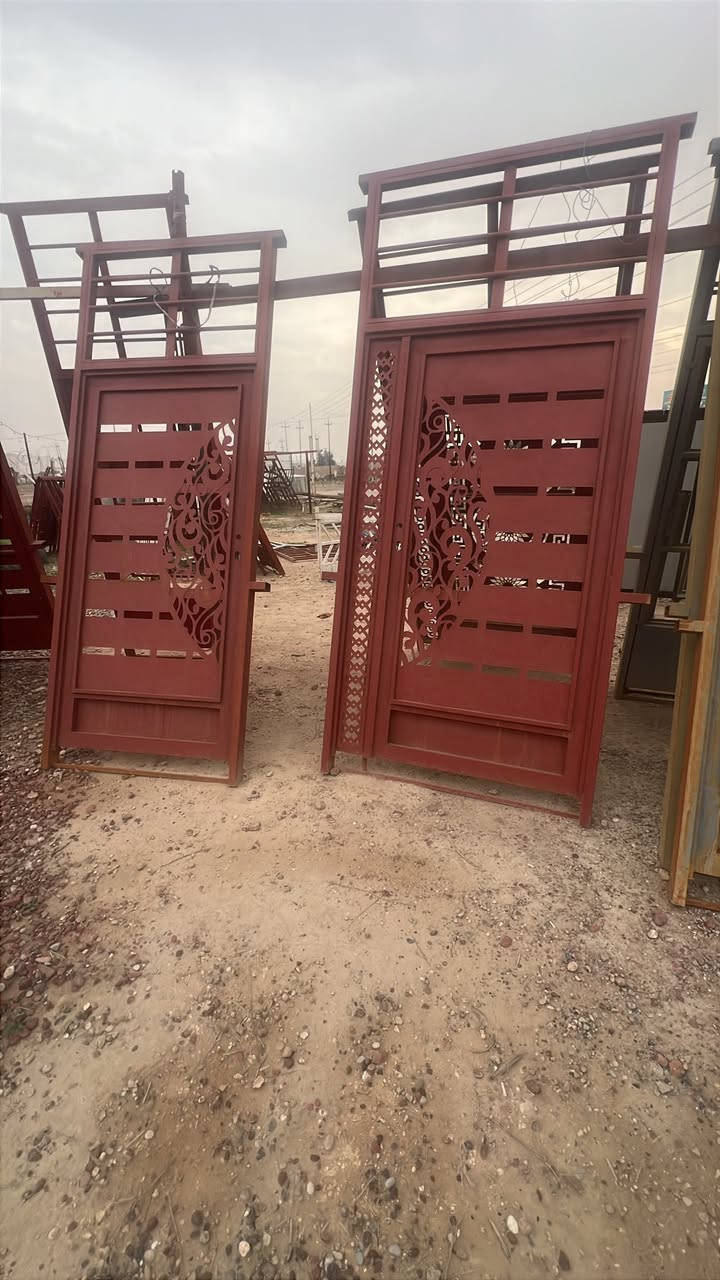 بسم الله الرحمن الرحيم ✨
​🏠 باب حوش حديد ثقيل - متانة وفخامة 🏠
نتشرف بتقديم أرقى الموديلات الحديثة وبأعلى المواصفات.
​📏 جميع القياسات متوفرة حسب الطلب 📏
تانكي1500فقط 85  ابواب كلدور ثلاث متار   فصال موصل ابواب حوش  ثلاث امتار   وثلاث ونص اربعه امتار   وخمسه أمتار سيم بي ارسي 20متر  ابواب بلاستك فقط ب75 و80     ابواب فرعيه حمامات وغرف بسعار مناسبه  مقابيل صيطره الحجاج هاتف***********
