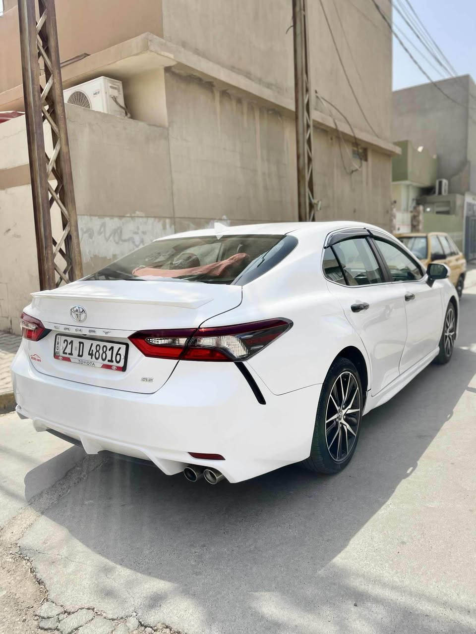 للبيع فقط 
 وارد أمريكي Kamryكامري 2023
مواصفات SE  داخل لونين معروفه
بدون ضرر  فقط بارد باب سكن كلين ماشيه ,45 ألف   
مكان كركوك *********** كركوك, العراق
