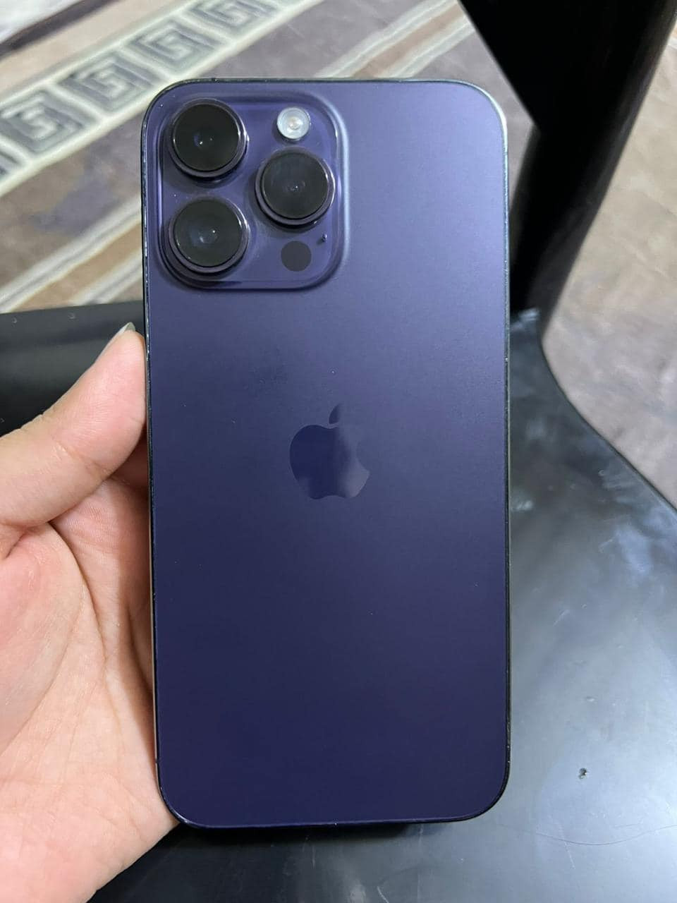 ايفون 14برو ماكس ذاكره 256 جاهز الجهاز مبدل ظهر والشاشه والبطارية السعر ٥٠٠الاستفسار خاص الكرخ قرب جسر الصرافيه ***********
