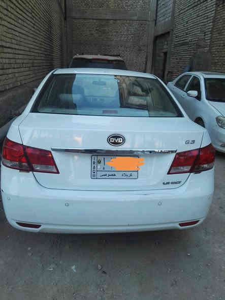 بي واي دي G3  ٢٠١٣ باسمي حرة رقم كربلاء خليجي
بصمة، فتحة سقف، مقاعد جلد، حساسات ايرباكات سليمة بلادي بدون اي حادث، كير ومحرك ١٨٠٠ cc مكفولات
السعر: ٩ مليون نهائي

للتواصل:  ***********
