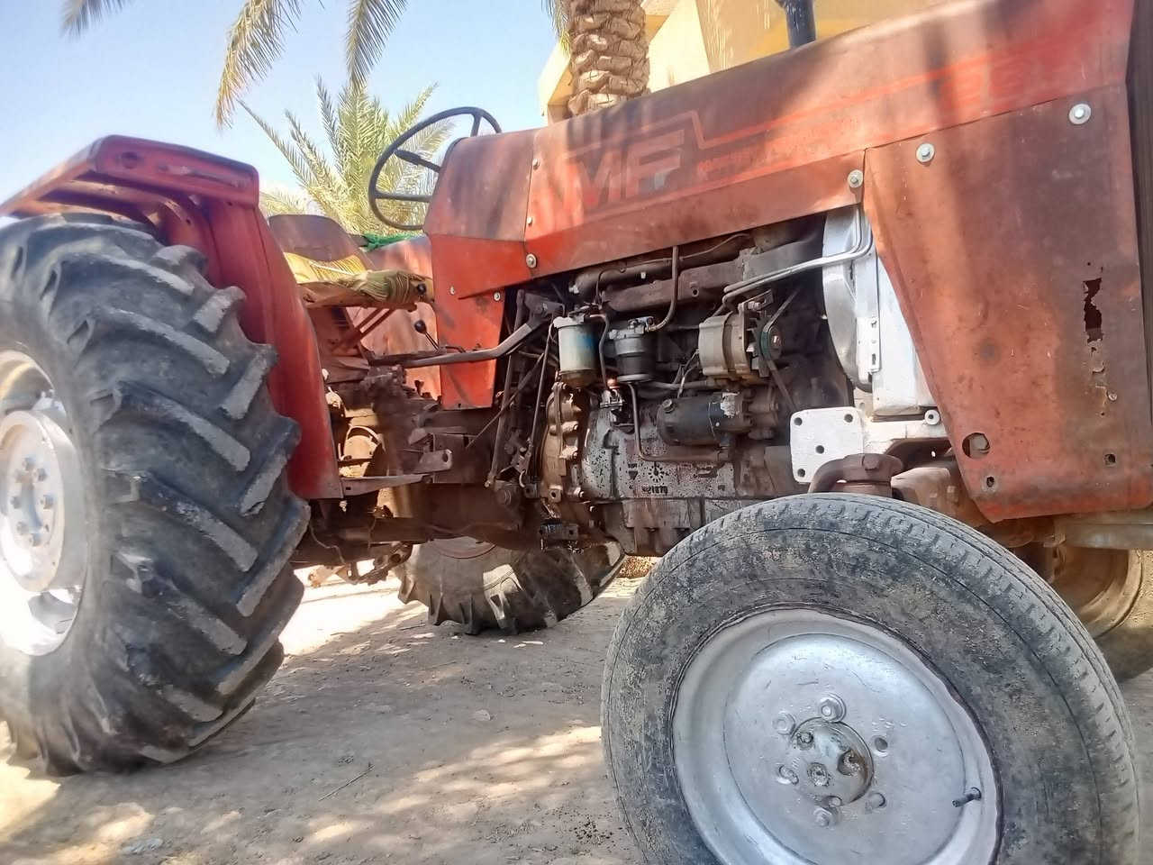 السلام عليكم للبيع مكينه فورگسن برازيلي بدون ارقام مكينه جاهزه محرك لا صرف ولاتبخير استيرن باور دنفص المكان بابل جبله قرب الخط السريع للاسفسار الاتصال على ***********
