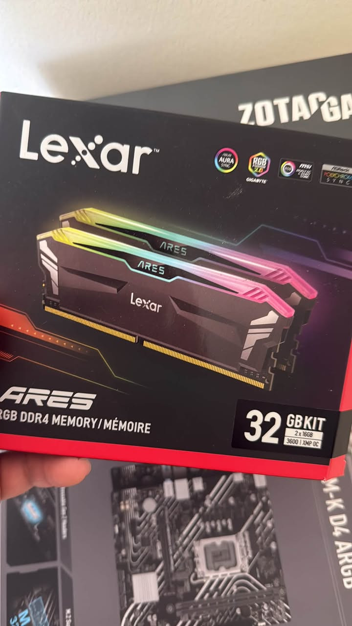 سلام عليكم
حاسبه للبيع 

• كرت شاشة: NVIDIA GeForce RTX 5060 Ti 16GB
• المعالج: Intel Core i5 الجيل الرابع عشر (F Series)
‎• الرام: 32GB DDR4
‎• التخزين: SSD M.2 NVMe سعة 1TB
‎• الشاشة: LG مقاس 32 بوصة بدقة 2K
‎• الماوس: Logitech G Pro X Superlight 2
‎• كيبورد Gaming
‎• سماعة Gaming
• UPS
السعر قفل مليون850


**إذا كنت صاحب هذا الإعلان وتريد حذفه لأي سبب، رجاءا أرسل رسالة إلى الدعم الفني**