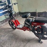دراجه شحن موديل2024بطاريات صارلي شهر ونص من بدلتهن كلشي فولل اربعه نمر...