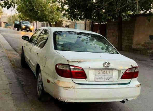 نیسان ماکزیما ♦
مودێل 2002 
ڕەقەم سلێمانی
کارەبایی مەزبوت
تایەی نیوداشت
حيزام  بۆیاغە
سەقفی بۆیاغ نیە
بێ دەعم و بێ وەرگەڕان 
تە برید ساردو گەرم ئیش ئەکات
بێ تەقە و ڕەقەیە
گێڕ و  مەکینەی بەشەرت 
نرخی سەیــارەکە / ( ٣٥ ) گەڵا و معامەلە
شوێن / پیرەمەگرون
ژ.م خاوەنی / *********** 📞

.
