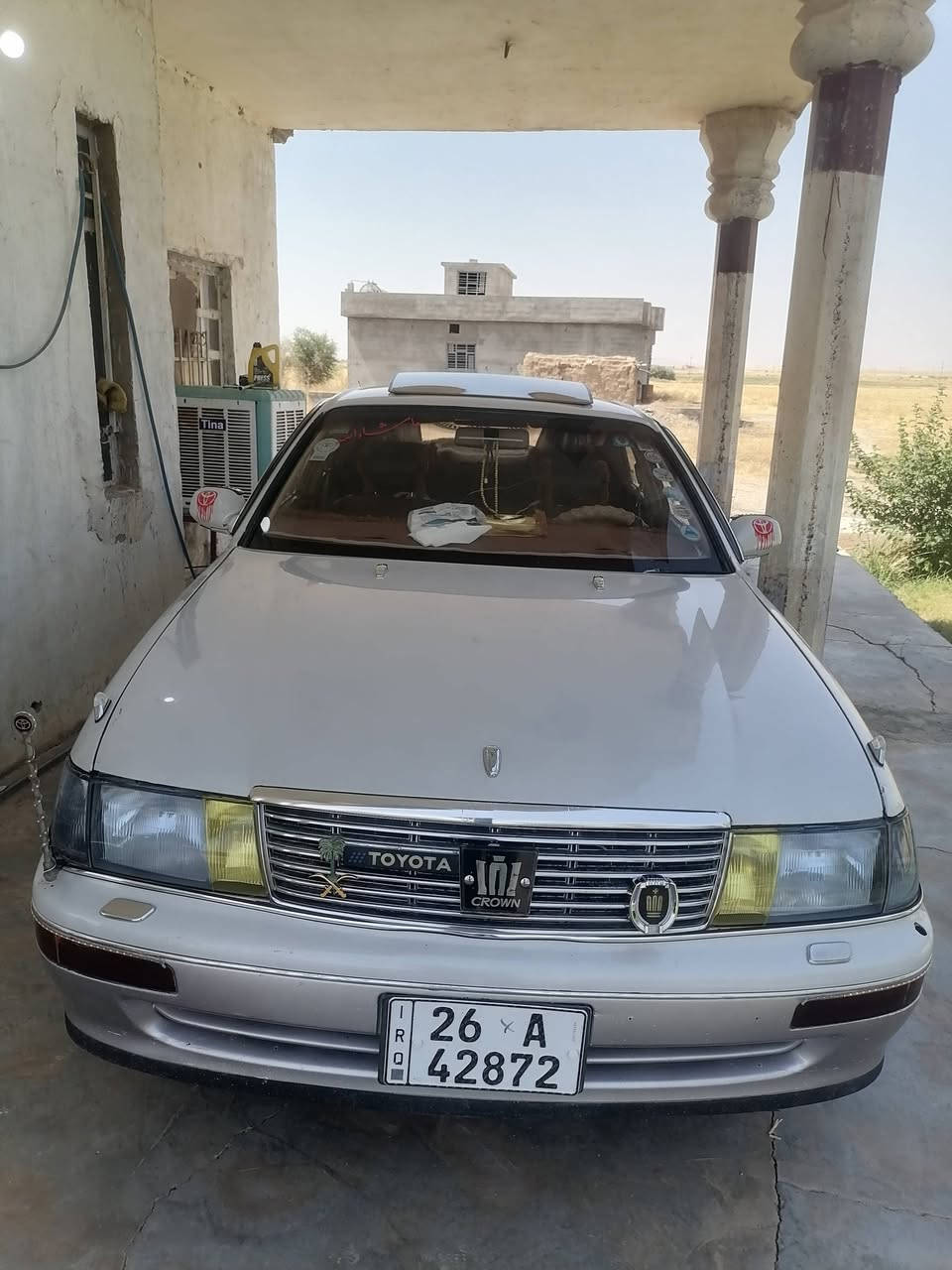 السلام عليكم بطه للبيع سعر 57بيها
كير محرك شرط ثنين ونص
صدر امامي خلفي جديد كشر صافي من رصعات
داخل جلد شاشه كامره خلفيه
رقم صلاح الدين دولي باسمي
العنوان صلاح الدين قضاء العلم

***********
