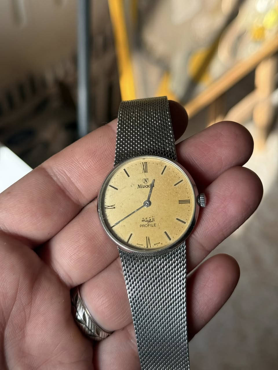 ساعه نيفادا سويسري اصلي الدقيقه
سير حصير

قطرها 33

نصب تكويك

نضام ميلين

ملاحظه مينه بيها اثار قدم

سعرها 140 الف


**إذا كنت صاحب هذا الإعلان وتريد حذفه لأي سبب، رجاءا أرسل رسالة إلى الدعم الفني**