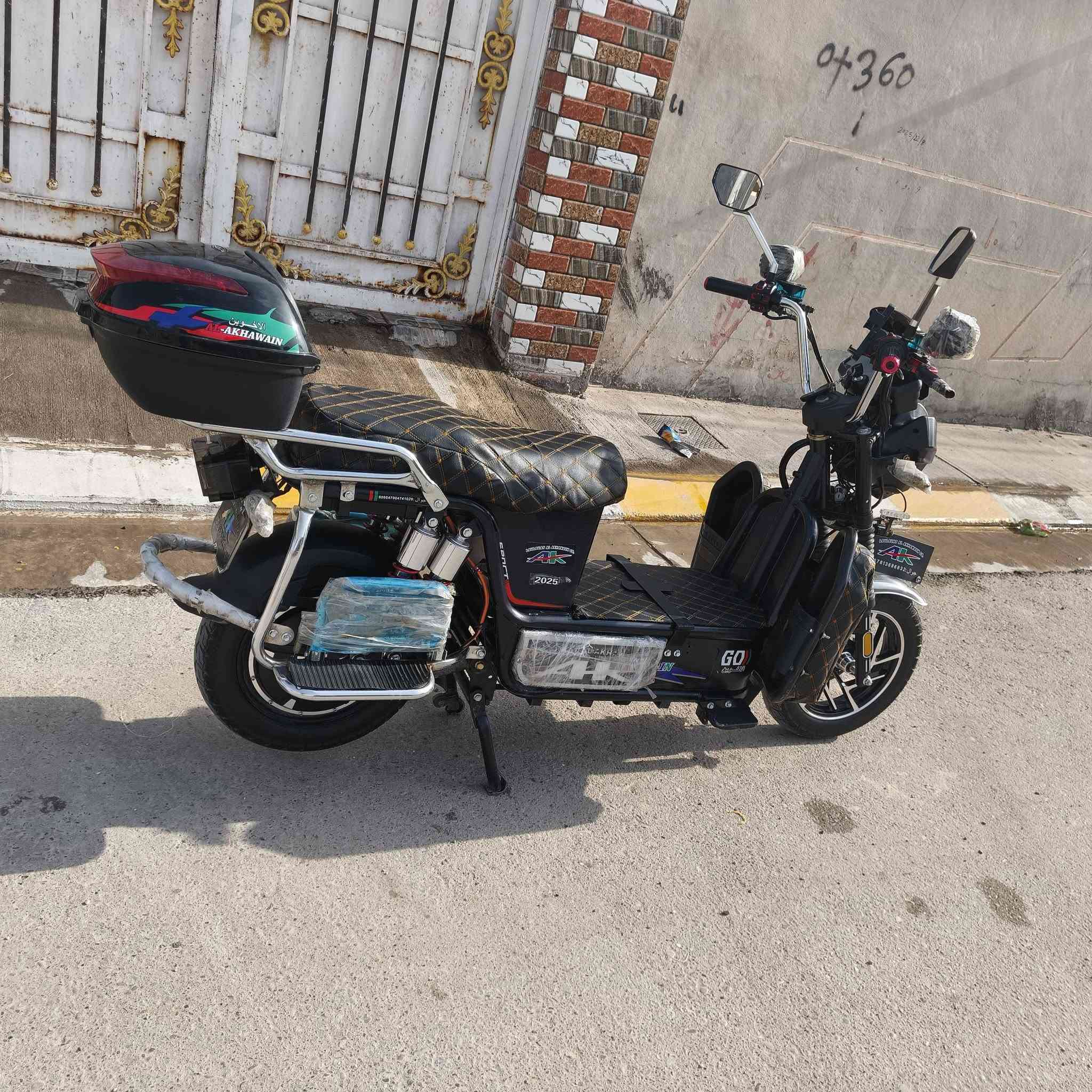 سلام عليكم نعيد النشر بسبب الوعود الكاذبة... 
جبلي موديل ٢٠٢٥ بعدة زيرو دراجة نضيفة 
جهاز انذار
قفل سكان 
جنطة خلفية
مثبت سرعة
لايت عالي ناصي
ماسكة مال جهاز 
إم بي ثري
إشارة يمنة 
إشارة يسرة 
نشرات جانبية شعار الأخوين 
بريكات رياضية بطاريات عل فحص 
السعر 675 بي مجال  
العنوان الفلوجة..


**إذا كنت صاحب هذا الإعلان وتريد حذفه لأي سبب، رجاءا أرسل رسالة إلى الدعم الفني**