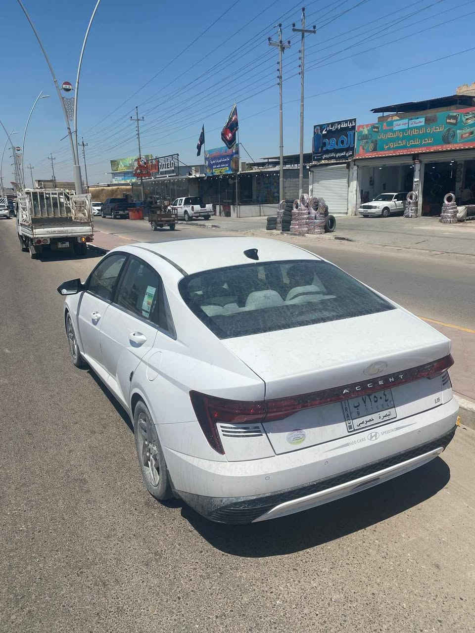 سلام عليكم سياره هونداي اكسنت للبيع موديل 2024 خليجي كفاله عامه ما عده بارد بسيط جداً بل باب خلف السايق ماشيه 28الف فول مواصفات تنته تحكم ستيرن شاشه كامره خلفيه مرايه كهربائي رقم بصره تحويل ثاني يوم بيع او مراوس السعر 147 وبيه مجال بسيط العنوان بصره شط العرب جزيره رقم الهاتف *********** البصرة, العراق
