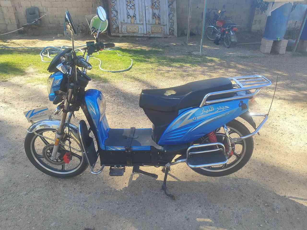 السلام عليكم ورحمة الله من رخصت الادمن متاح ماطور شحن نوع حيدر النيار موديل 2024 بطاريات نص عمرهن كهربائيات كلها شغاله نضام R جهاز انذار مانع سرقه لايت عالي وناصي دبلات شغاله وياه شاحنه اصليه  مكاني الكرمه البعوده قرب الكنطره الزركه السعر التواصل عل الرقم التالي  *********** اني مكلف بالنشر
