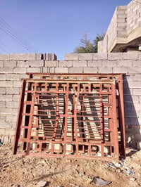 شبابيك • ارتفاع ٢م • طول ٢م ونص