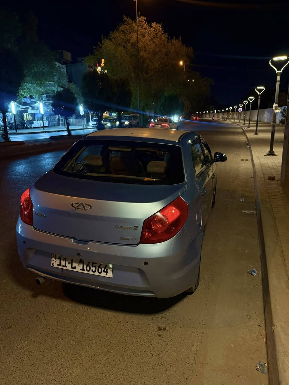 شيري فلاوين موديل 2011
سيارة بأسمي تريد تحويل او وكالة ماكو مشكلة سنوية لـ2029 كير مكينة مكفولات صدر جديد تبريد ثلج شاشة اندرويد مصبوغة عام سيارة حلوة ونضيفة وترايك وين مايعجبك 
مكان السيارة بغداد الأسكان 
السعر : 37 وبيها مجال بسيط 
للأستفسار ***********
